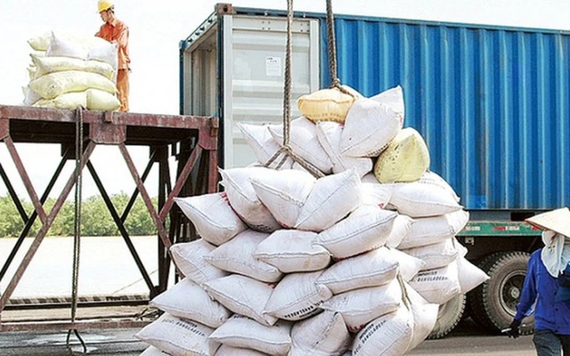 Bộ Công Thương cấp Giấy chứng nhận cho 161 thương nhân đủ điều kiện xuất khẩu gạo. Ảnh minh họa.