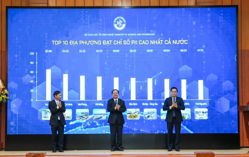 Hà Nội, TP.HCM và Hải Phòng dẫn đầu top 10 địa phương có chỉ số đổi mới sáng tạo cao Hà Nội đứng đầu cả nước về chỉ số đổi mới sáng tạo