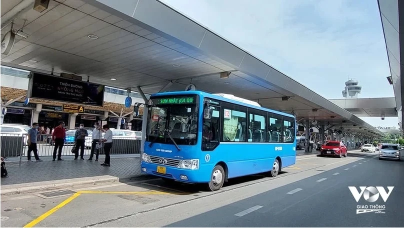 Hiện xe buýt sân bay vận hành chưa hiệu quả, 3 tuyến hoạt động trực tiếp tại sân bay kết nối rời rạc (Ảnh minh họa: Nguyễn Sử/VOVGT)