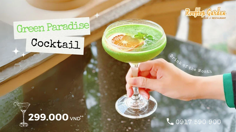 Khám phá hương vị tươi mát và bí ẩn Green Paradise