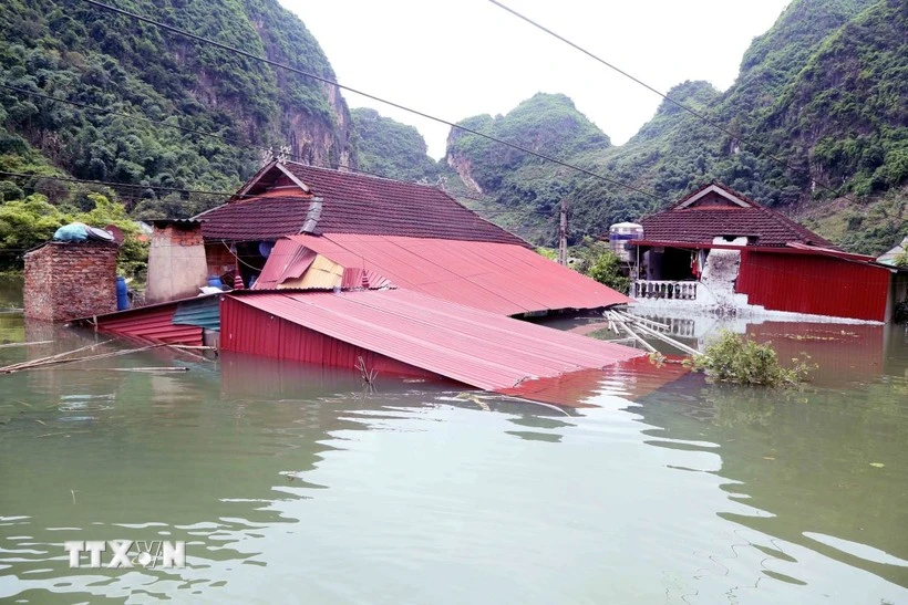 Hà Nội hỗ trợ Hà Giang, Điện Biên, Sơn La khắc phục hậu quả bão số 2