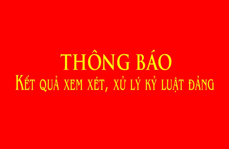 Thành ủy TPHCM công bố kỷ luật các đảng viên vi phạm