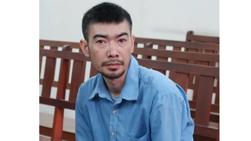 Bị cáo Lưu Đức Cường tại phiên xử sơ thẩm ngày 8-6-2016​