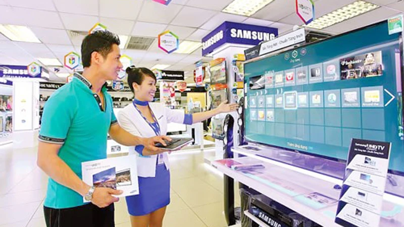 Samsung là tập đoàn có vốn đầu tư lớn tại Việt Nam.