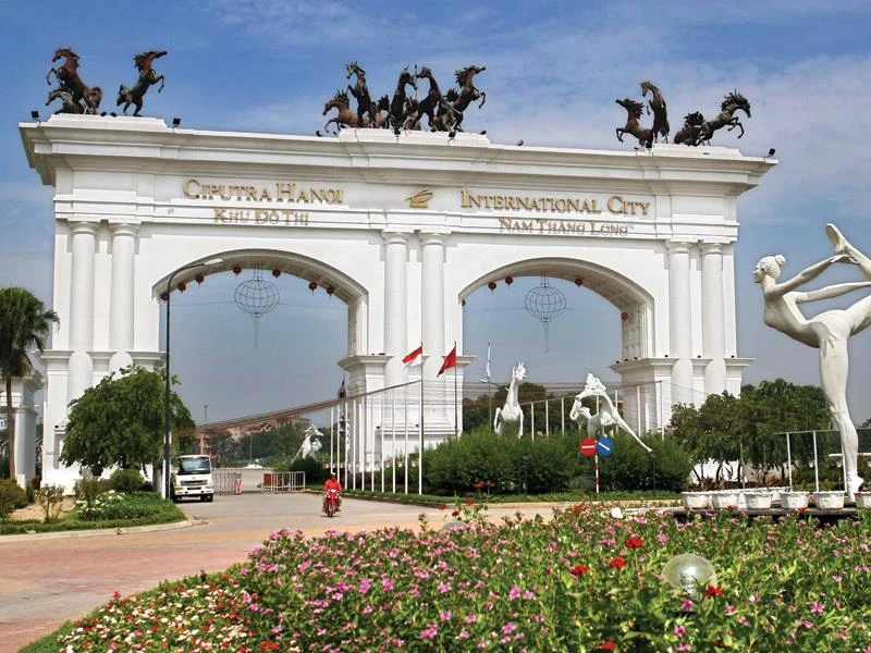 Dự án khu đô thị Ciputra tại Hà Nội được xây dựng từ vốn của nhà đầu tư Indonesia