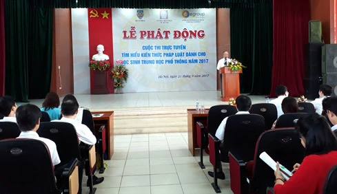 Quang cảnh buổi lễ