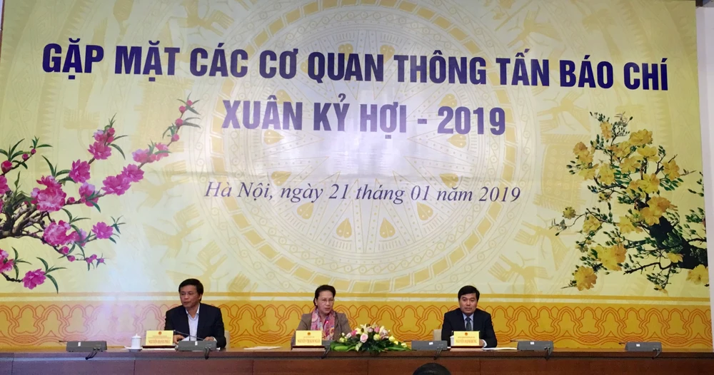 Chủ tịch Quốc hội Nguyễn Thị Kim Ngân đề nghị các cơ quan Quốc hội tăng cường chủ động cung cấp thông tin cho báo chí 