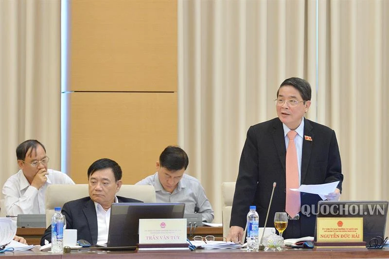 Chủ nhiệm Ủy ban Tài chính- Ngân sách Nguyễn Đức Hải 