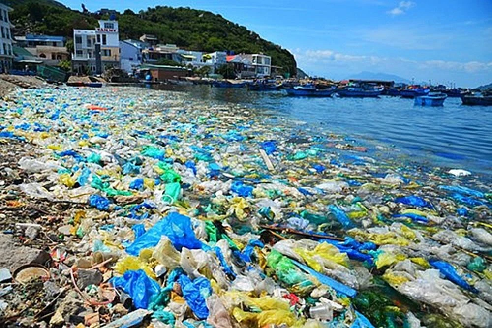Việt Nam phải đối mặt với nhiều vấn đề về suy thoái, ô nhiễm môi trường, biến đổi khí hậu, nước biển dâng, đặc biệt là ô nhiễm do rác thải nhựa