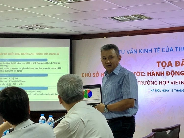 Tổng Giám đốc VNA Dương Trí Thành đề nghị Chính phủ hỗ trợ thanh khoản khẩn cấp 12.000 tỷ đồng 