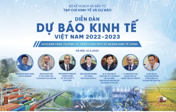 Diễn đàn “Dự báo kinh tế Việt Nam 2022-2023: Kịch bản tăng trưởng và triển vọng một số ngành kinh tế chính” khai mạc sáng nay, 12-5