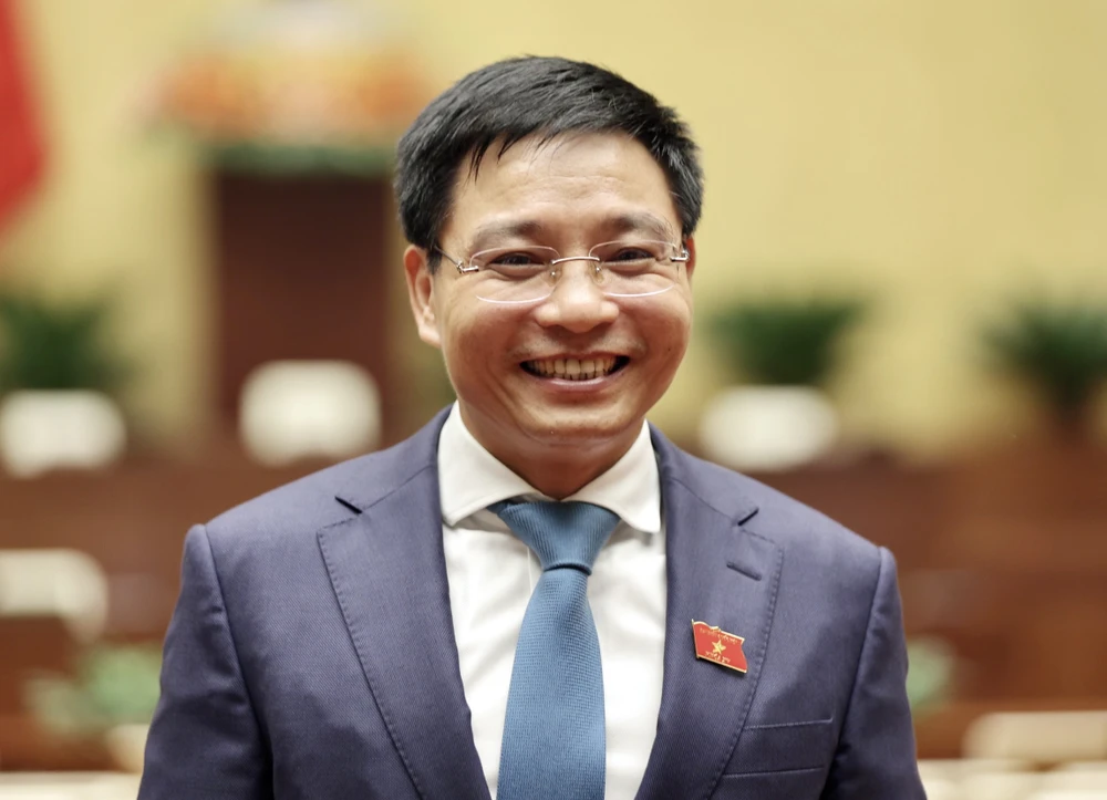 Tân Bộ trưởng Bộ GTVT Nguyễn Văn Thắng. Ảnh: QUANG PHÚC