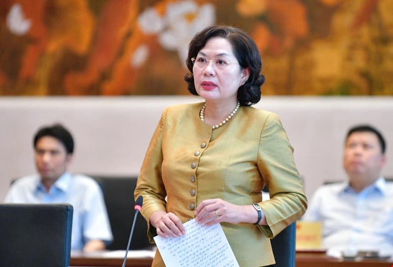 Thống đốc Ngân hàng Nhà nước Nguyễn Thị Hồng cho biết, giải ngân ngân sách nhà nước chậm so với yêu cầu