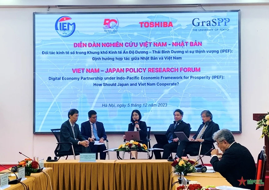 Các chuyên gia Nhật - Việt thảo luận về thúc đẩy phát triển kinh tế số và hợp tác về kinh tế số