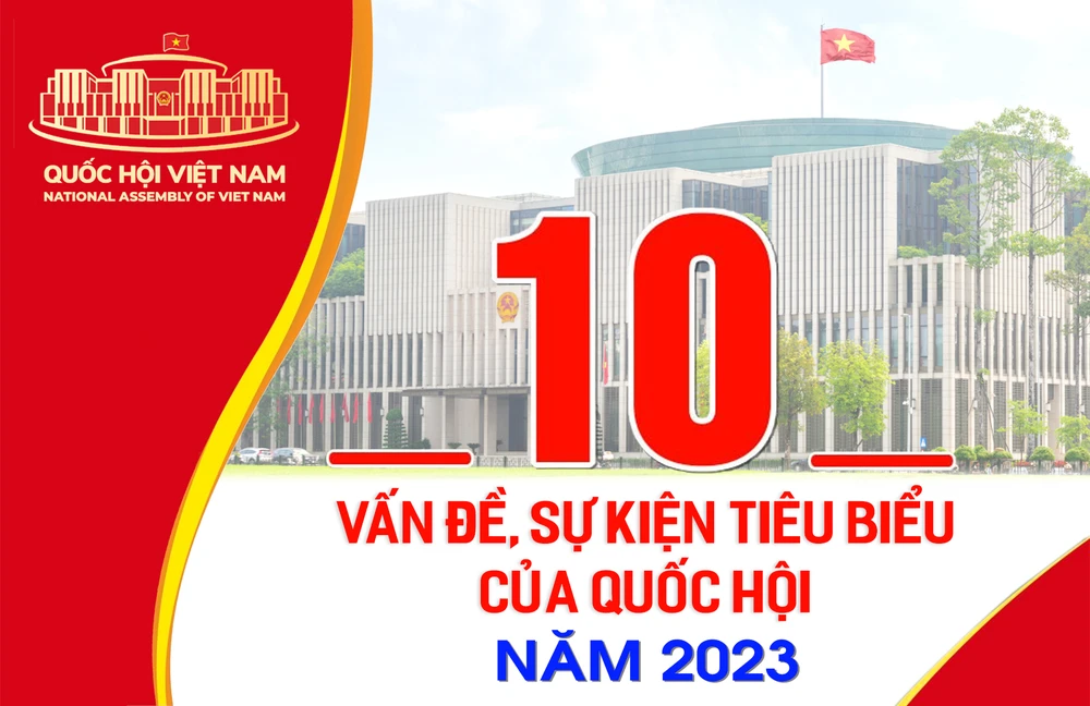 Công bố 10 vấn đề, sự kiện tiêu biểu của Quốc hội Việt Nam năm 2023