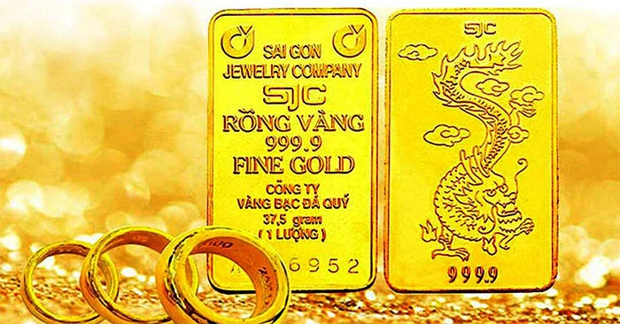 Vàng SJC tăng 1 triệu đồng/lượng 