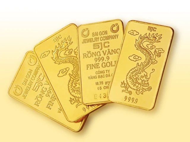 1 lượng vàng SJC giá 92 triệu đồng 
