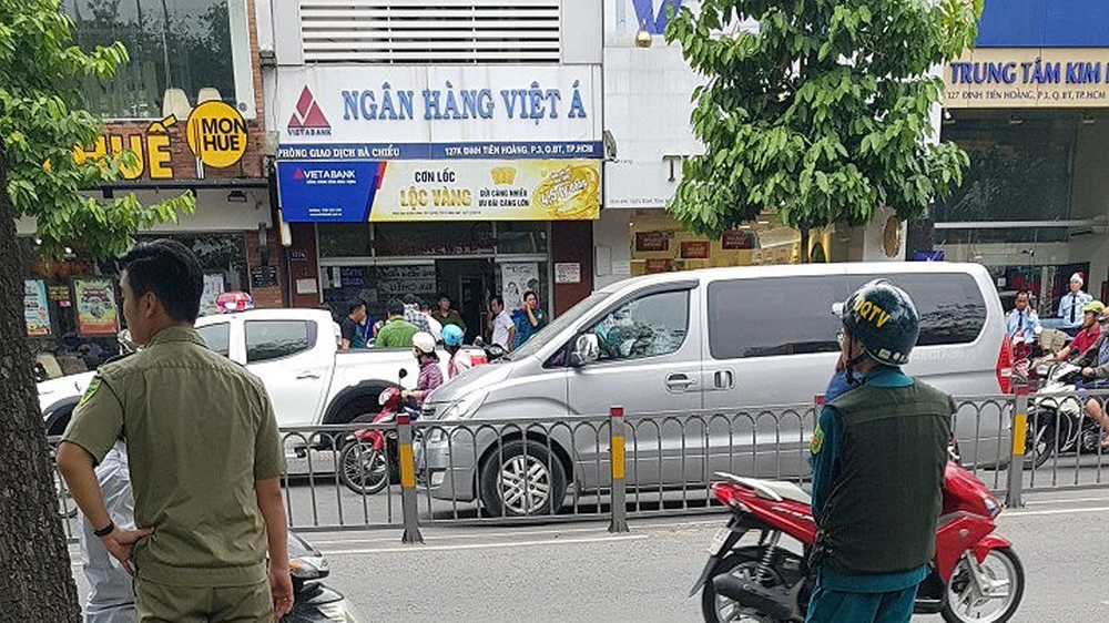 Ngân hàng Việt Á nơi xảy ra vụ việc