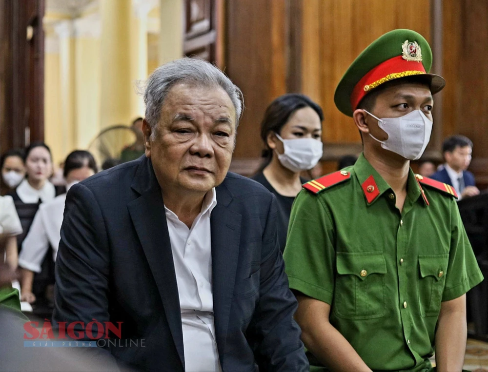 Bị cáo Trần Quí Thanh tại tòa