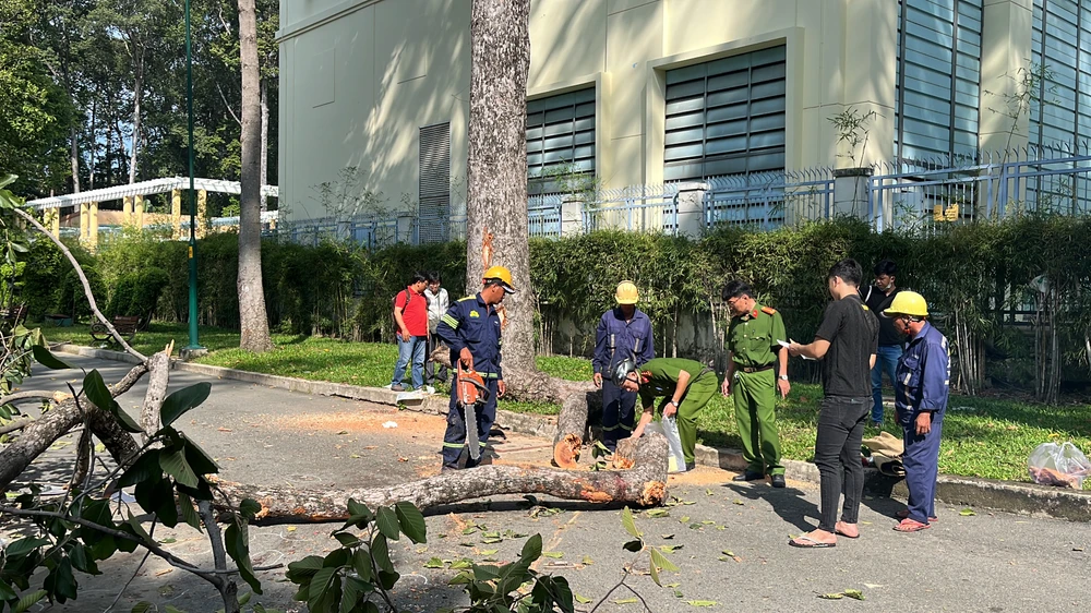 Công an khám nghiệm hiện trường 