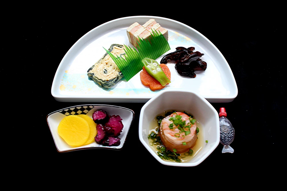 Suất ăn mang đậm bản sắc văn hoá Nhật trên đường bay đi Nhật Bản 