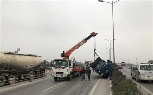 Vụ tai nạn trên cầu Thanh Trì ngày 20-1