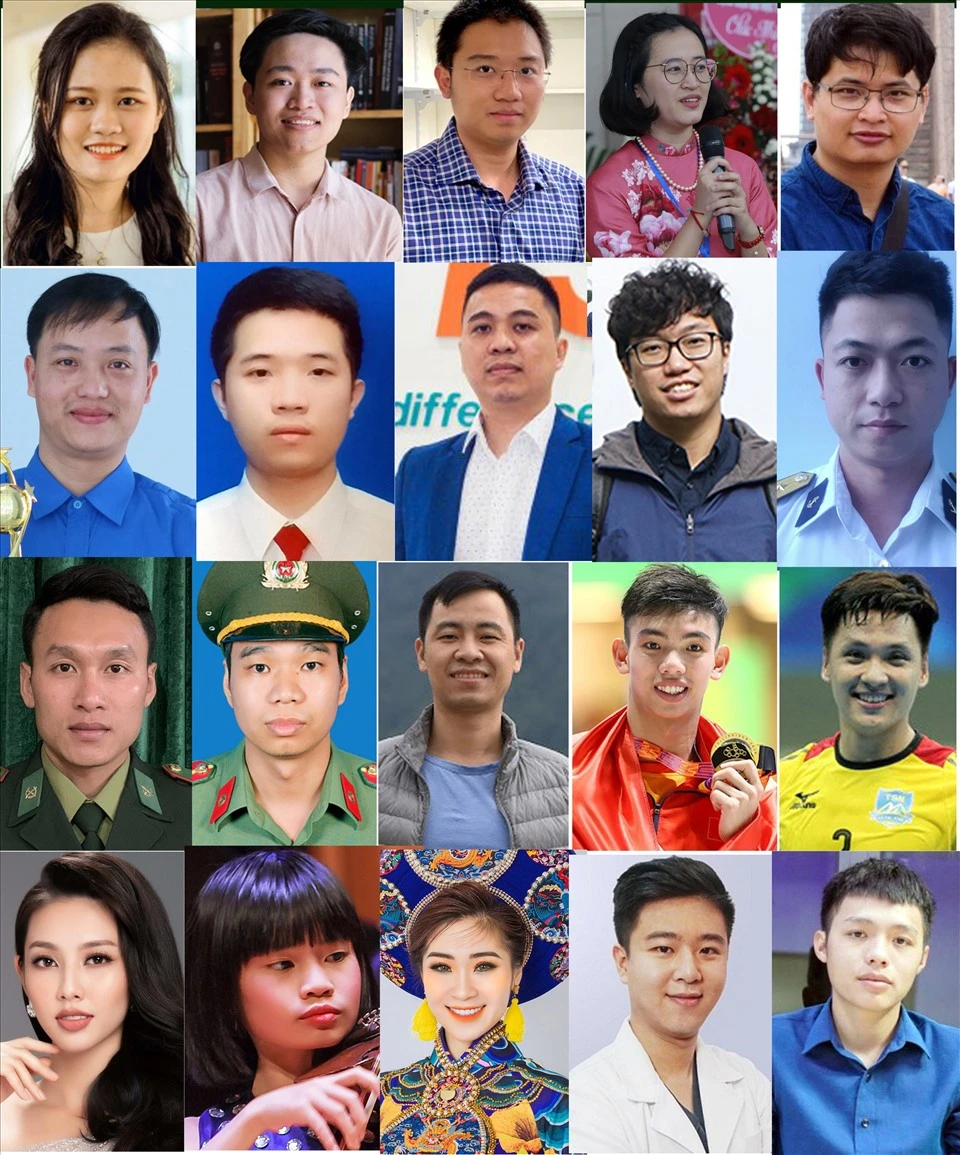Những gương mặt sáng giá của 20 đề cử Gương mặt trẻ Việt Nam tiêu biểu 2021