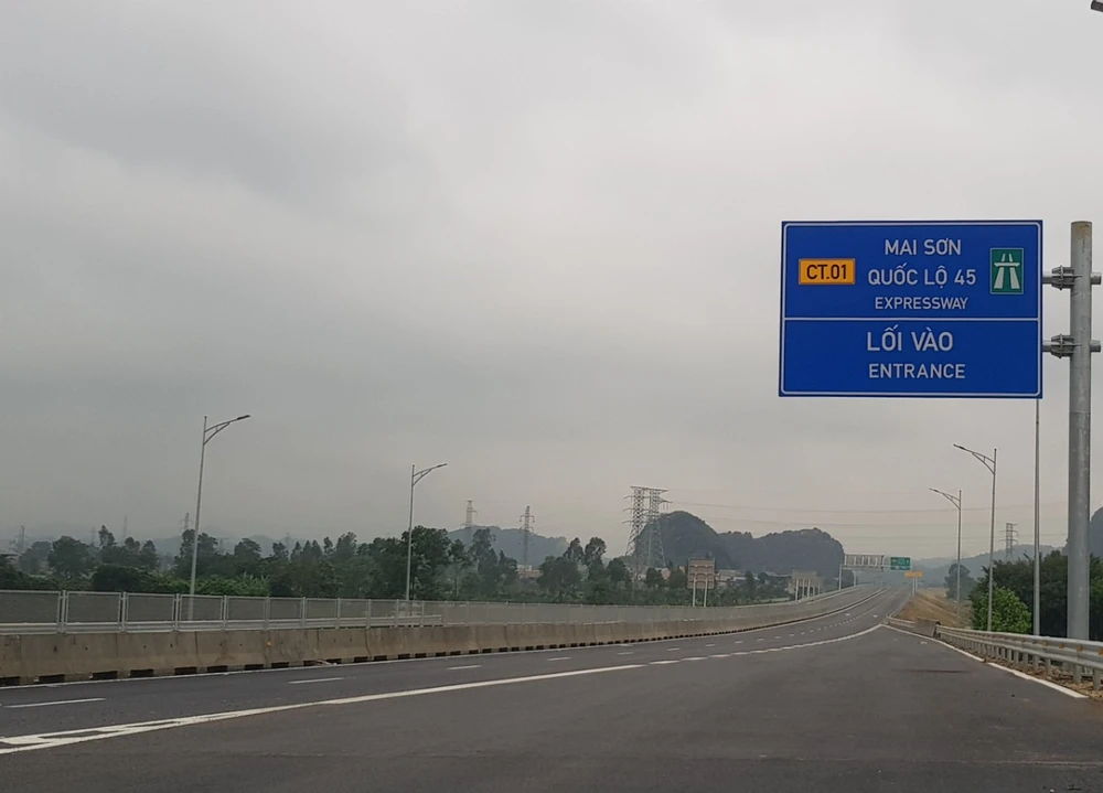 Tuyến cao tốc mới Mai Sơn - QL45