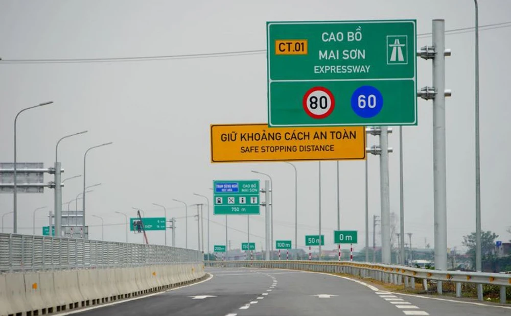 Cao tốc Cao Bồ - Mai Sơn chưa đủ điều kiện nâng tốc độ lên 90km/giờ