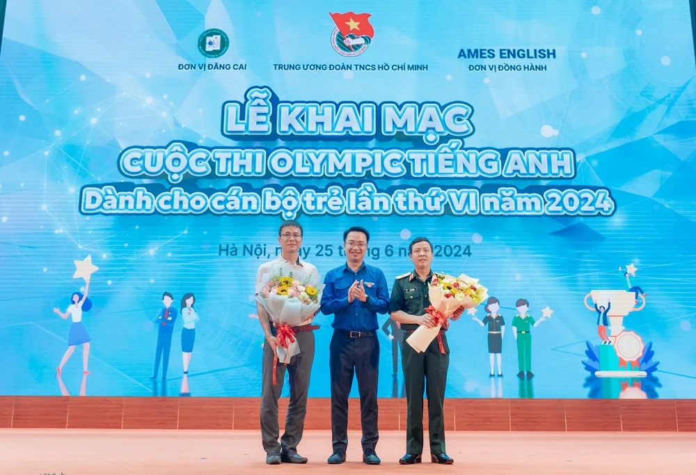 Khai mạc cuộc thi Olympic tiếng Anh dành cho cán bộ trẻ lần thứ VI