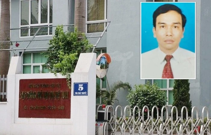 Bị can Vũ Mạnh Hùng, Quyền Trưởng phòng Kế hoạch - Đầu tư, Cục Đường thủy nội địa Việt Nam vừa bị khởi tố. Ảnh: CQĐT