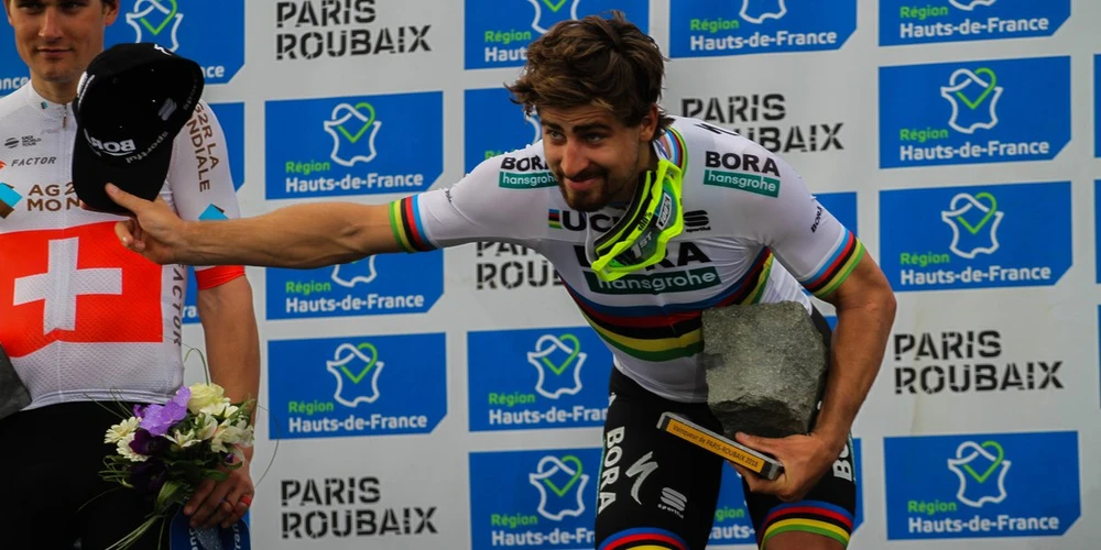 Peter Sagan giành chiến thắng ở Paris-Roubaix 2018