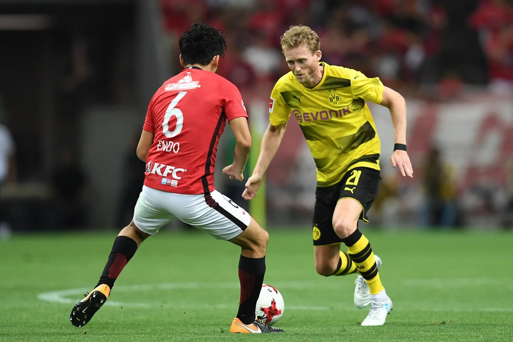 Andre Schurrle trong màu áo Borussia Dortmund