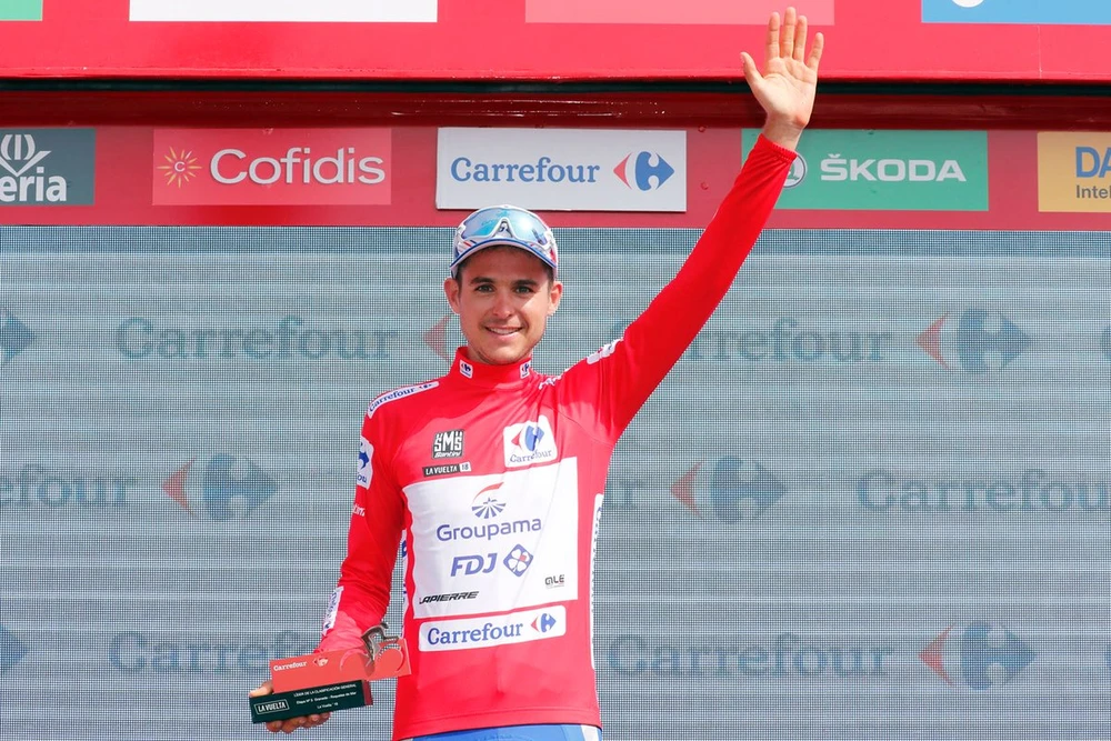 "Người lạ" Rudy Molard bất ngờ giành Áo đỏ ở Vuelta 2018