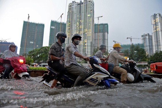 水淹情況影響本市發展速度。（圖片來源：互聯網）