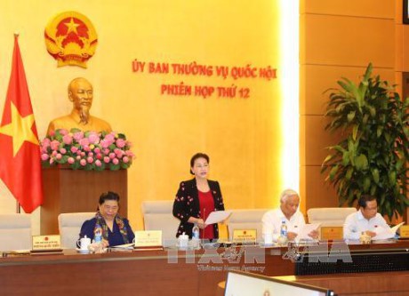 第十四屆國會常務委員會第十二次會議（圖片來源：越南通訊社/仲德）
