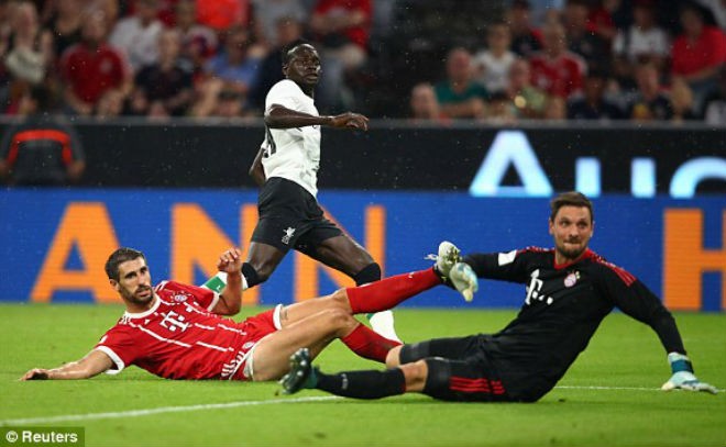 拜仁慕尼黑主場０比３完敗於利物浦。（圖片來源：Reuters）