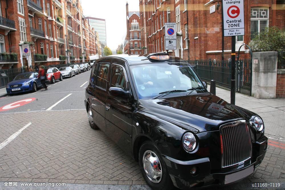 英國倫敦街頭的傳統計程車。（圖片來源：互聯網）