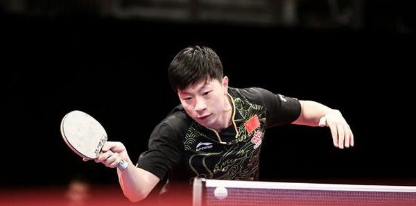 中國乒乓隊球員馬龍。
