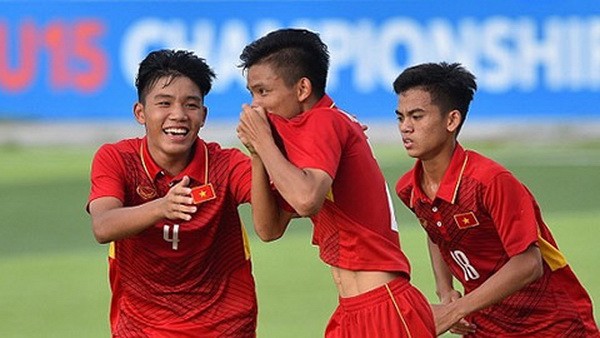 越南U16隊球員。