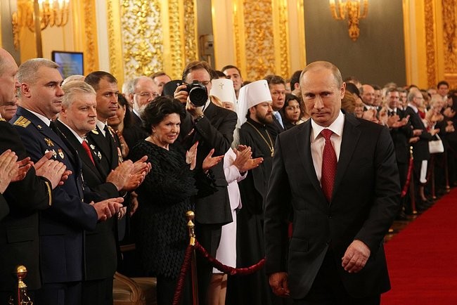 普京總統就職典禮。