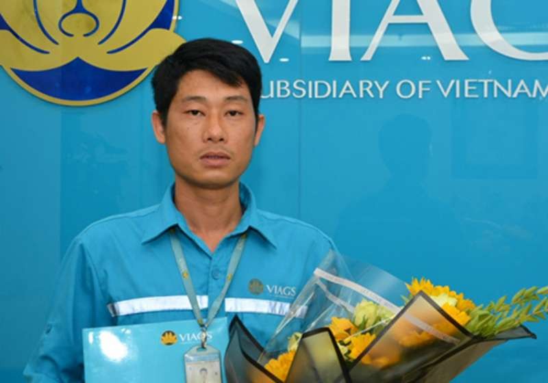 越南機場地面服務公司員工阮志強