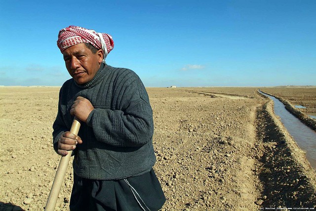 敘利亞的水源日趨乾涸對民眾的生活及農業生產造成不少困難。