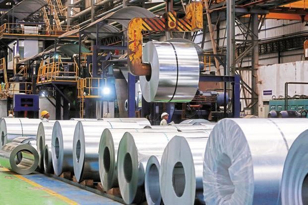 美國對進口鋼鋁材實施高額關稅。 