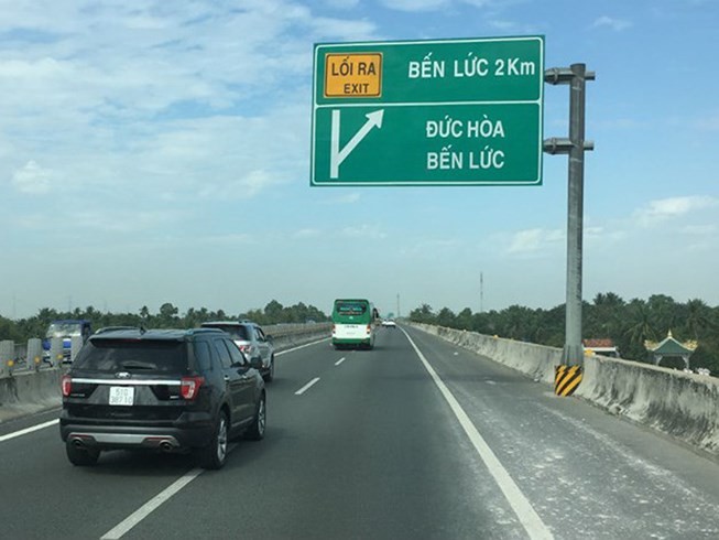 未來期間，環市3路將在隆安省濱瀝市附近區域與本市-忠良 高速公路連接。