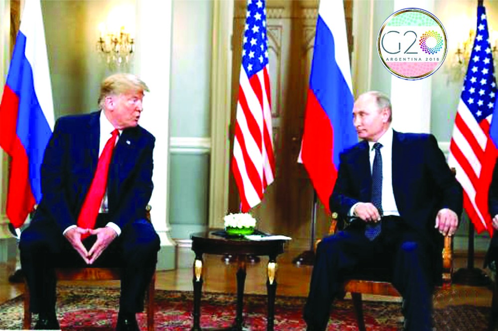 美國總統特朗普與俄羅斯總統普京於7月在芬蘭赫爾辛基舉行會晤。
