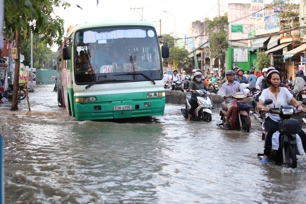 潮汛高漲可能導致水淹。