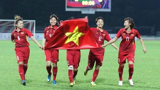越南女子足球隊。