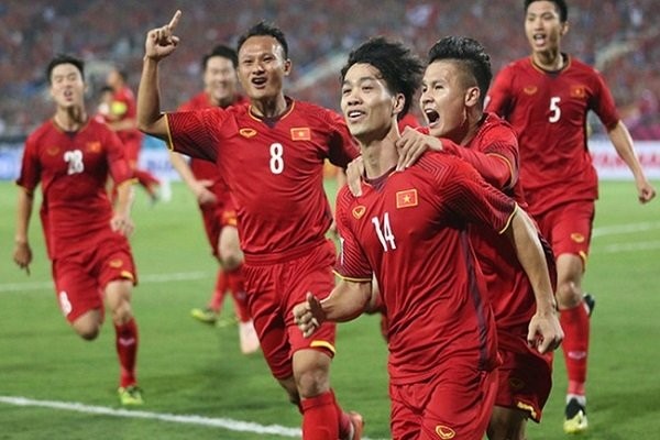 越南國家男足隊。