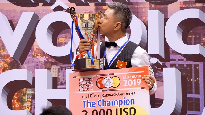 越南選手馬明錦奪冠。